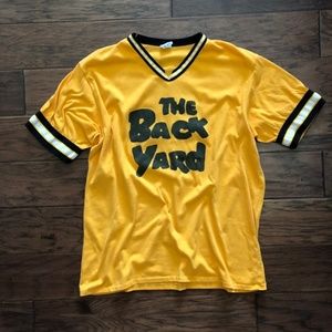 Vintage 1980s Baseball The Back Yard 6 Shirt